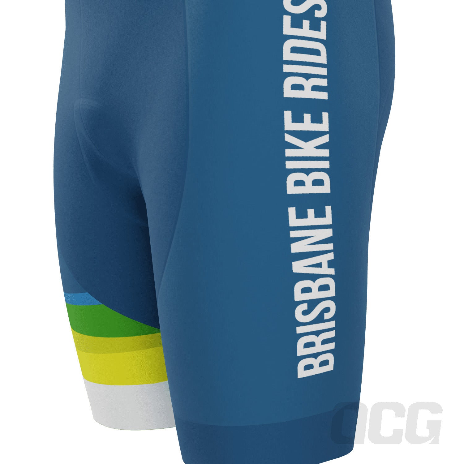 Men's Brisbane Bike Rides Pro-Band Cycling Shorts