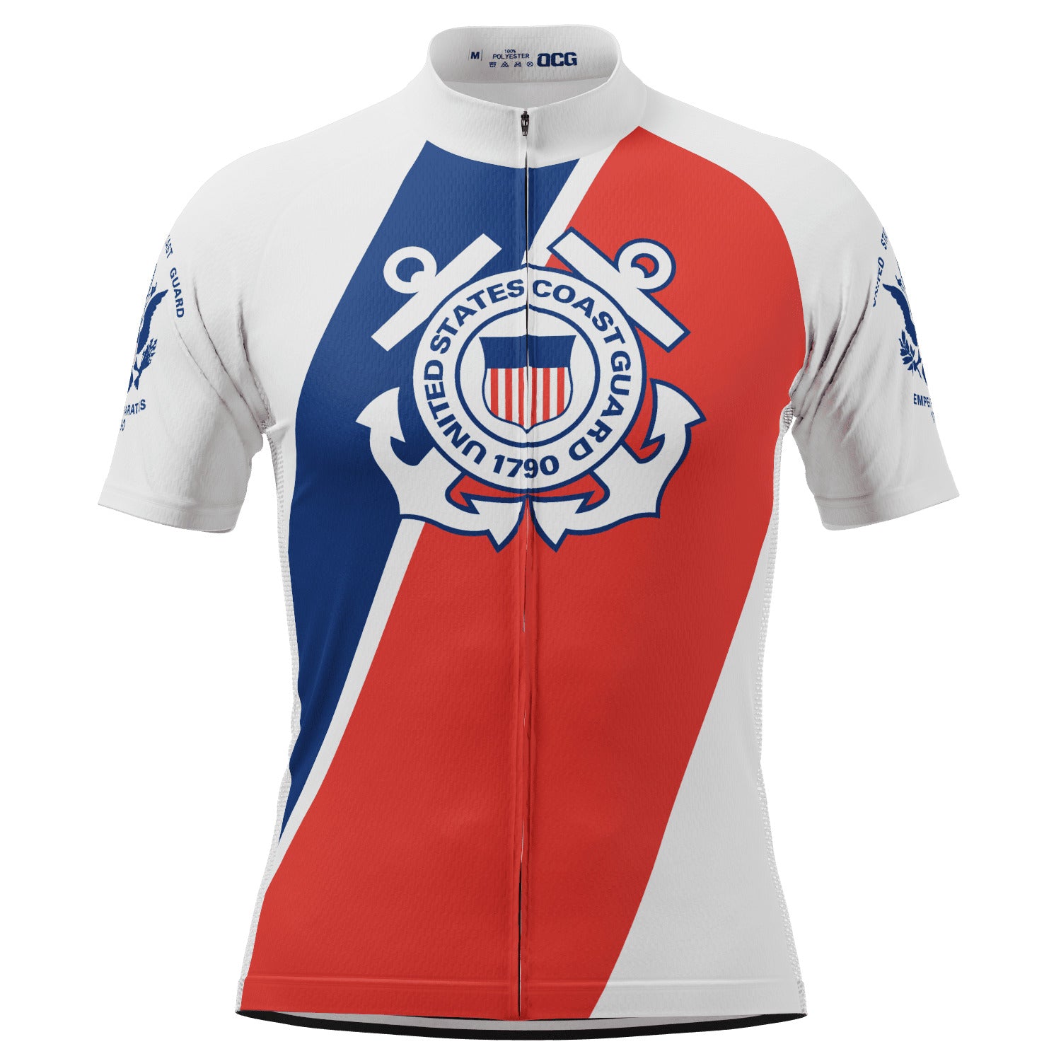 Men's Coast Guard Short Sleeve Cycling Jersey
