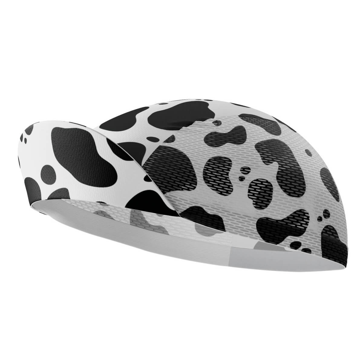 Unisex Jersey Cow Quick-Dry Cycling Cap