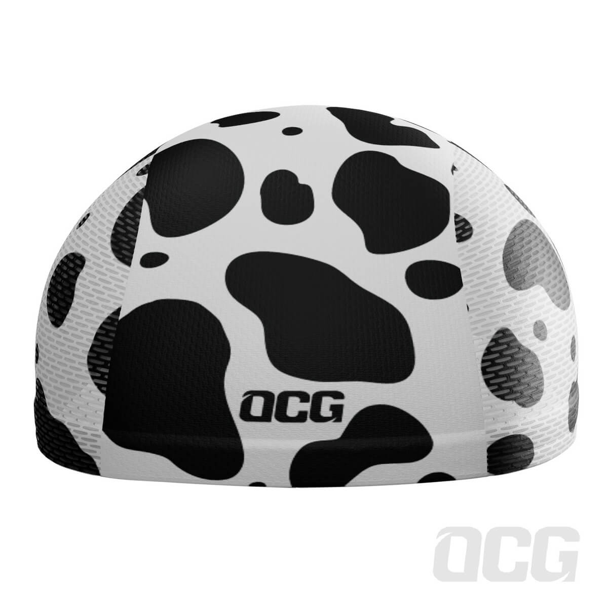 Unisex Jersey Cow Quick-Dry Cycling Cap