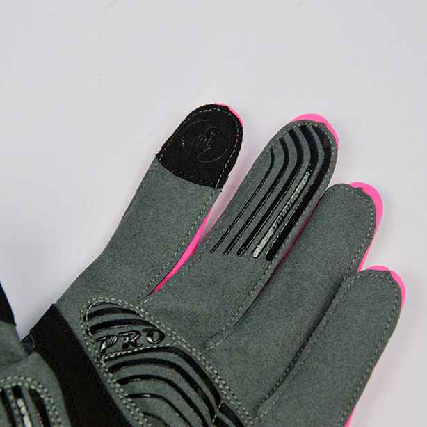 DV Neon Line Touch Screen Thermal Windproof Winter Cycling Gloves-DV Athletic-Online Cycling Gear Australia