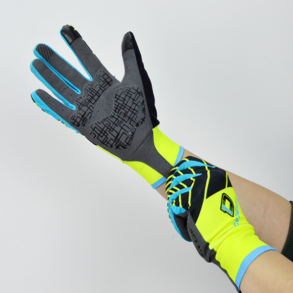 DV Neon Touch Screen Gel Padded Winter Cycling Gloves-DV Athletic-Online Cycling Gear Australia