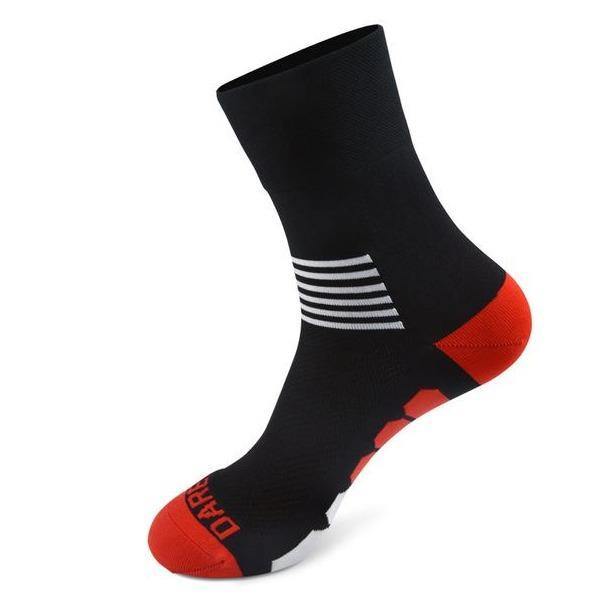 DV Six Stripe Mid-Length Pro Cycling Socks-DV Athletic-Online Cycling Gear Australia