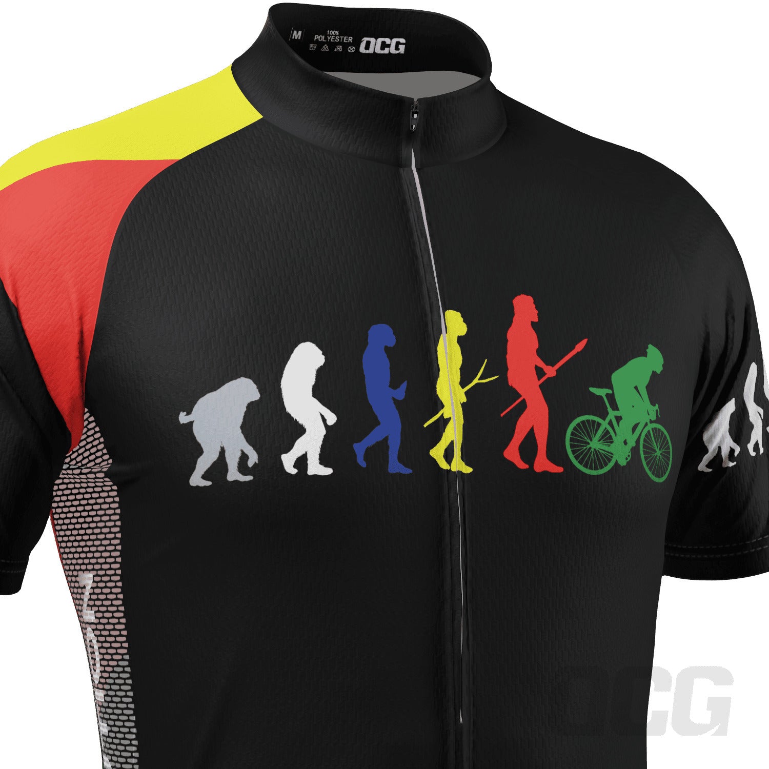 Men's Evolution of Man Short Sleeve Cycling Jersey