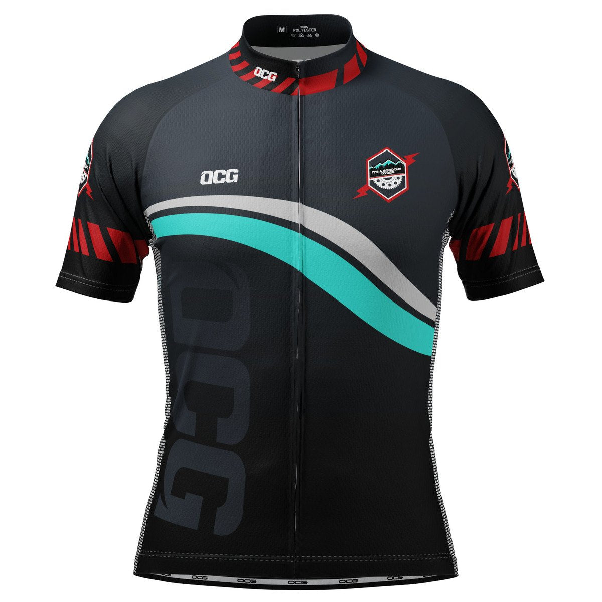 Men's Velocity Arrow Short Sleeve Cycling Jersey