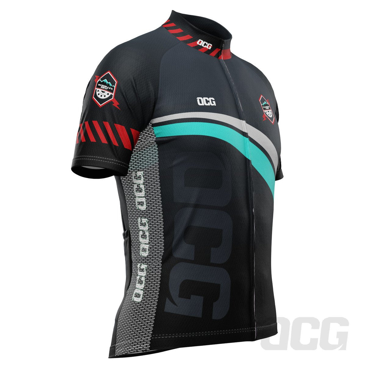 Men's Velocity Arrow Short Sleeve Cycling Jersey