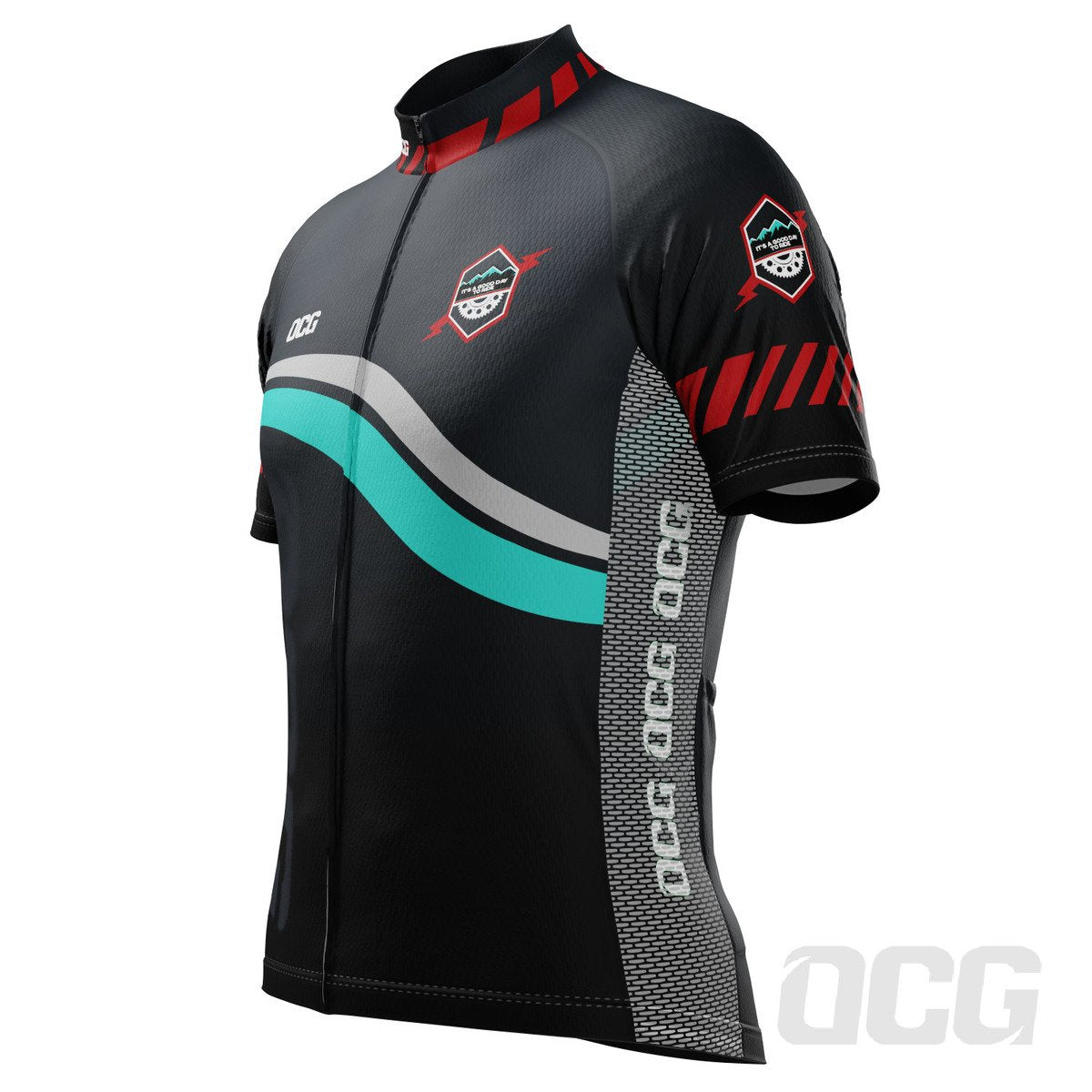 Men's Velocity Arrow Short Sleeve Cycling Jersey