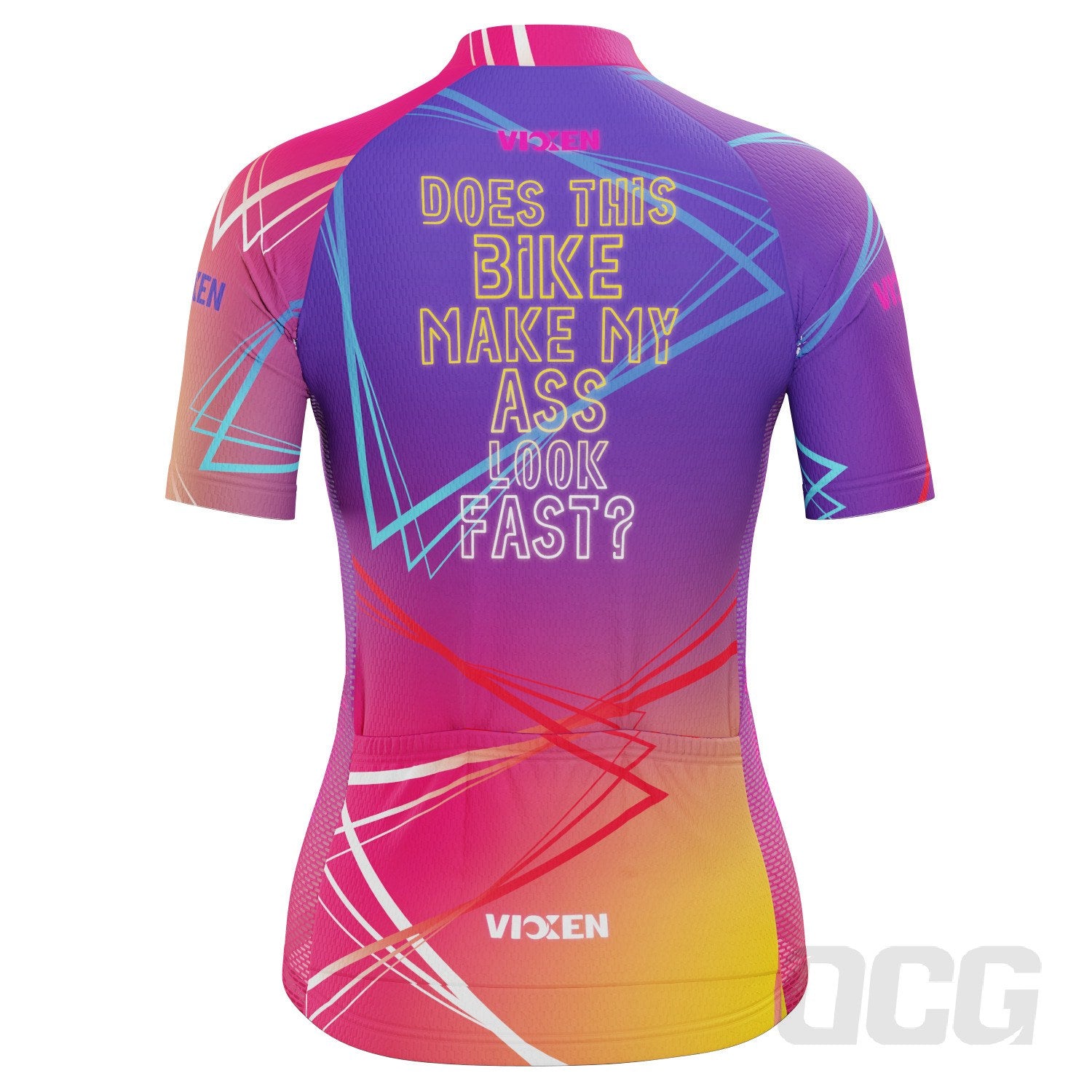 Women's Bike Fast Ass Short Sleeve Cycling Jersey