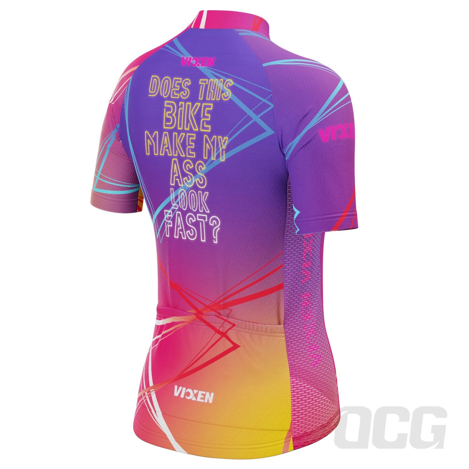 Women's Bike Fast Ass Short Sleeve Cycling Jersey