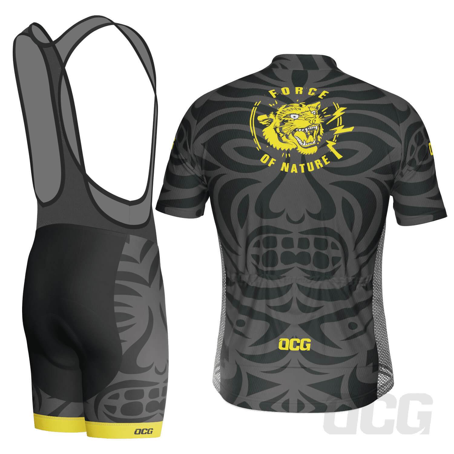 Men's Force of Nature Tribal Short Sleeve Cycling Kit