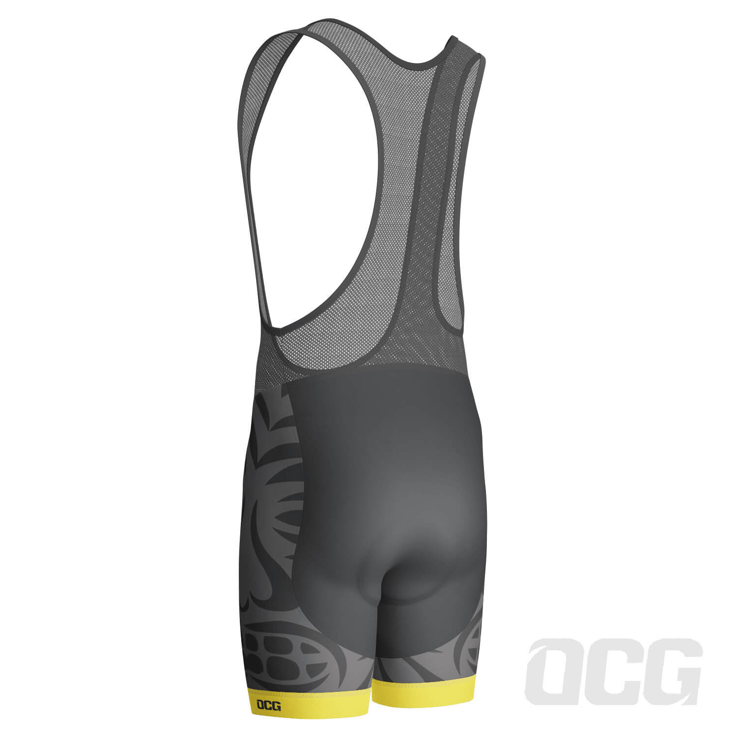 Men's Force of Nature Tribal Gel Padded Cycling Bib