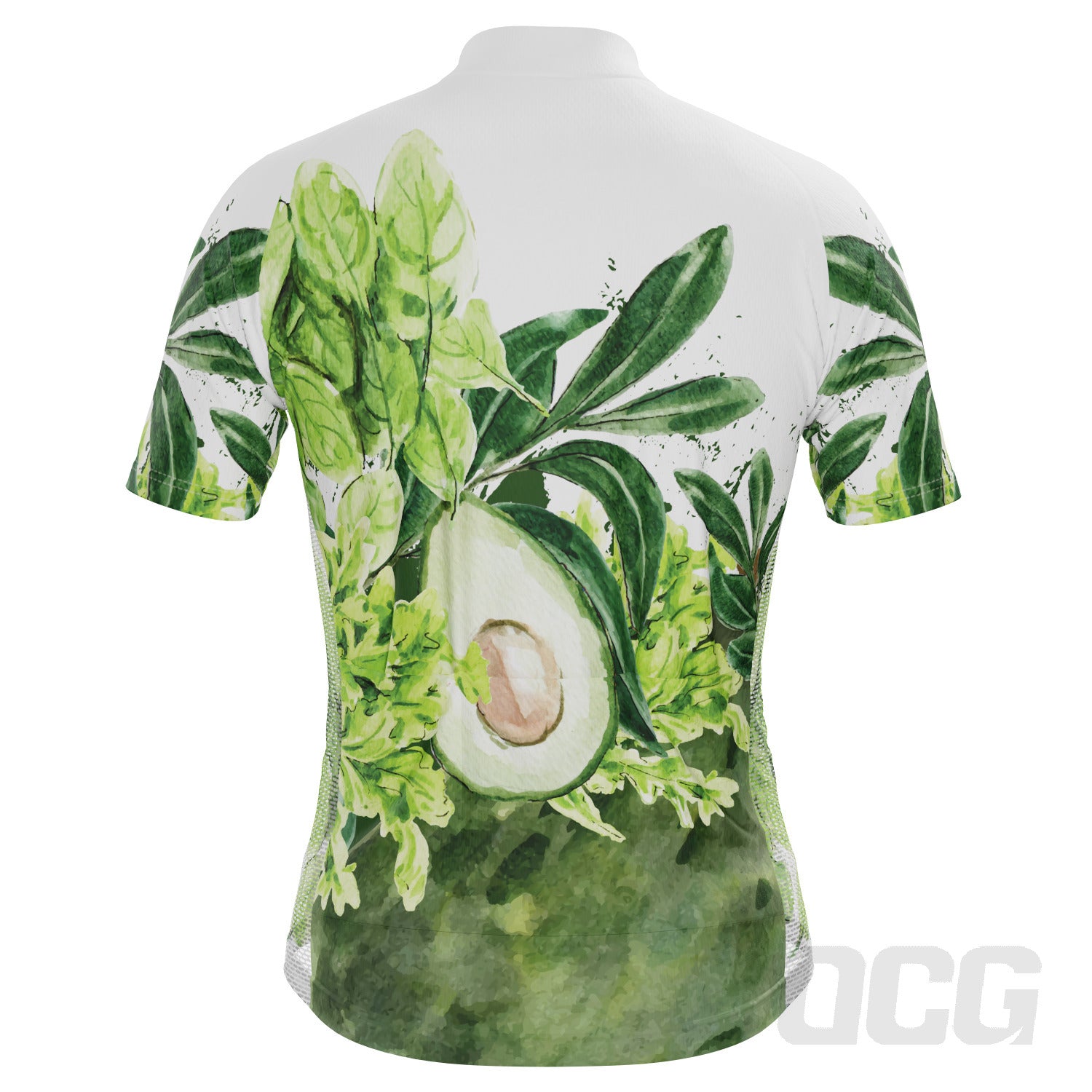 Men's Guacamole Dip Short Sleeve Cycling Jersey