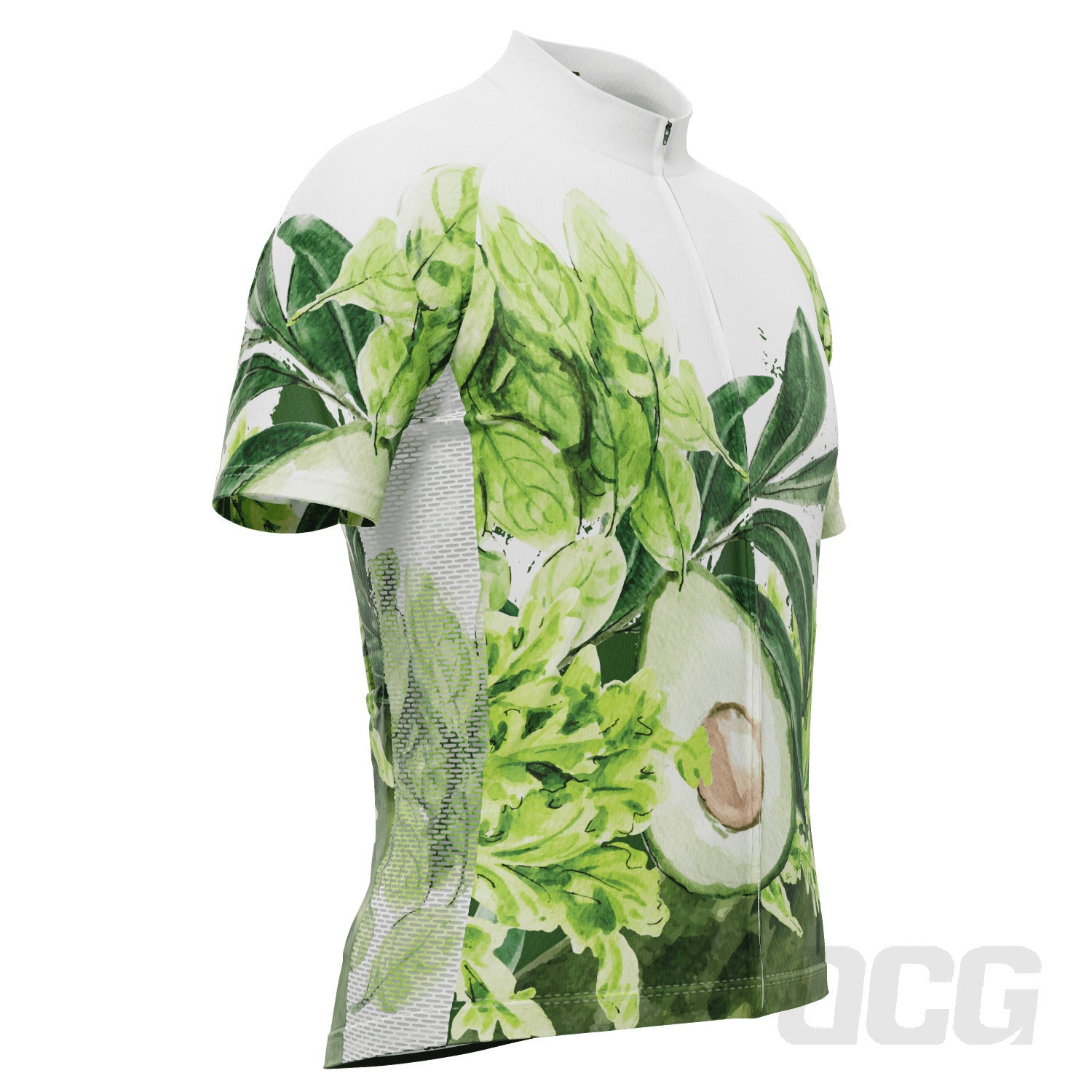 Men's Guacamole Dip Short Sleeve Cycling Jersey