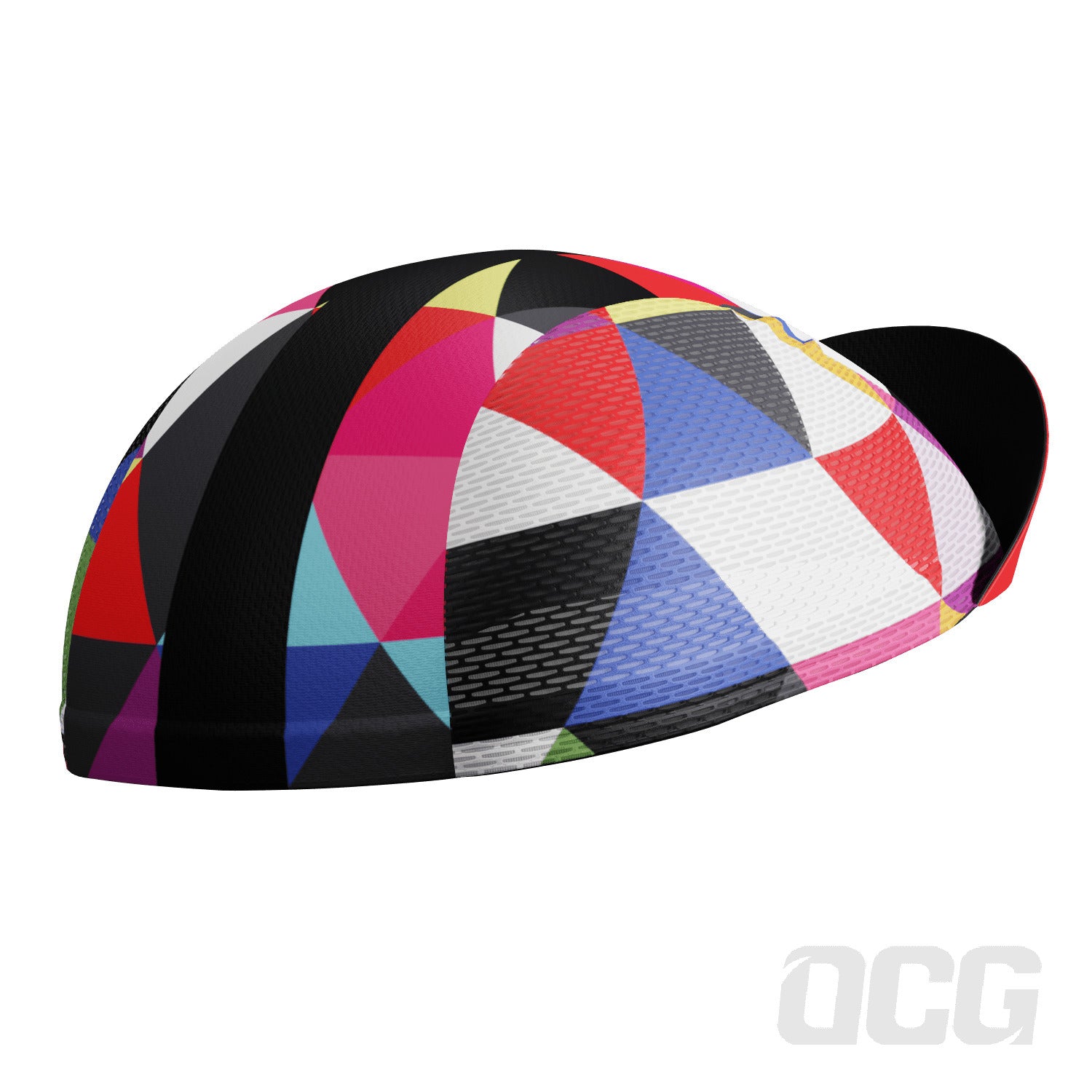 Unisex Color Triangles Quick Dry Cycling Cap