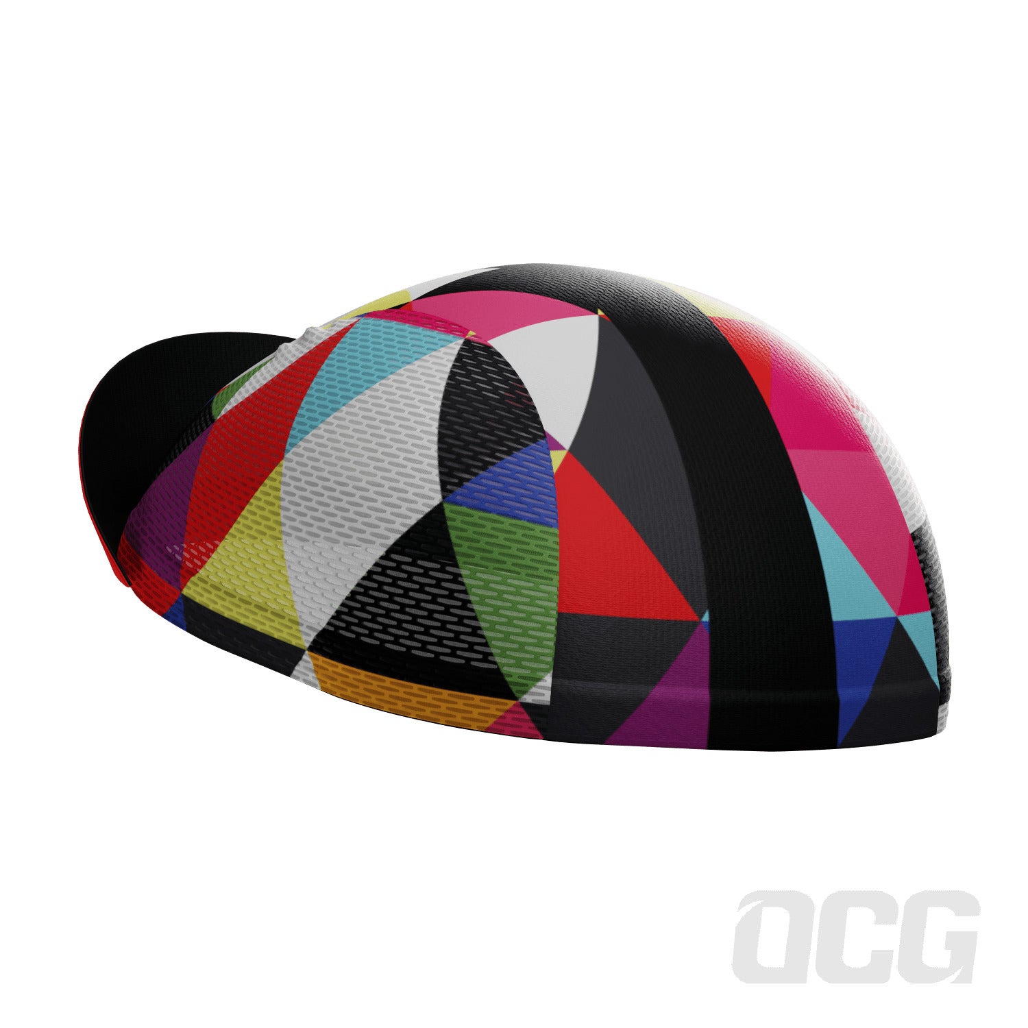 Unisex Color Triangles Quick Dry Cycling Cap