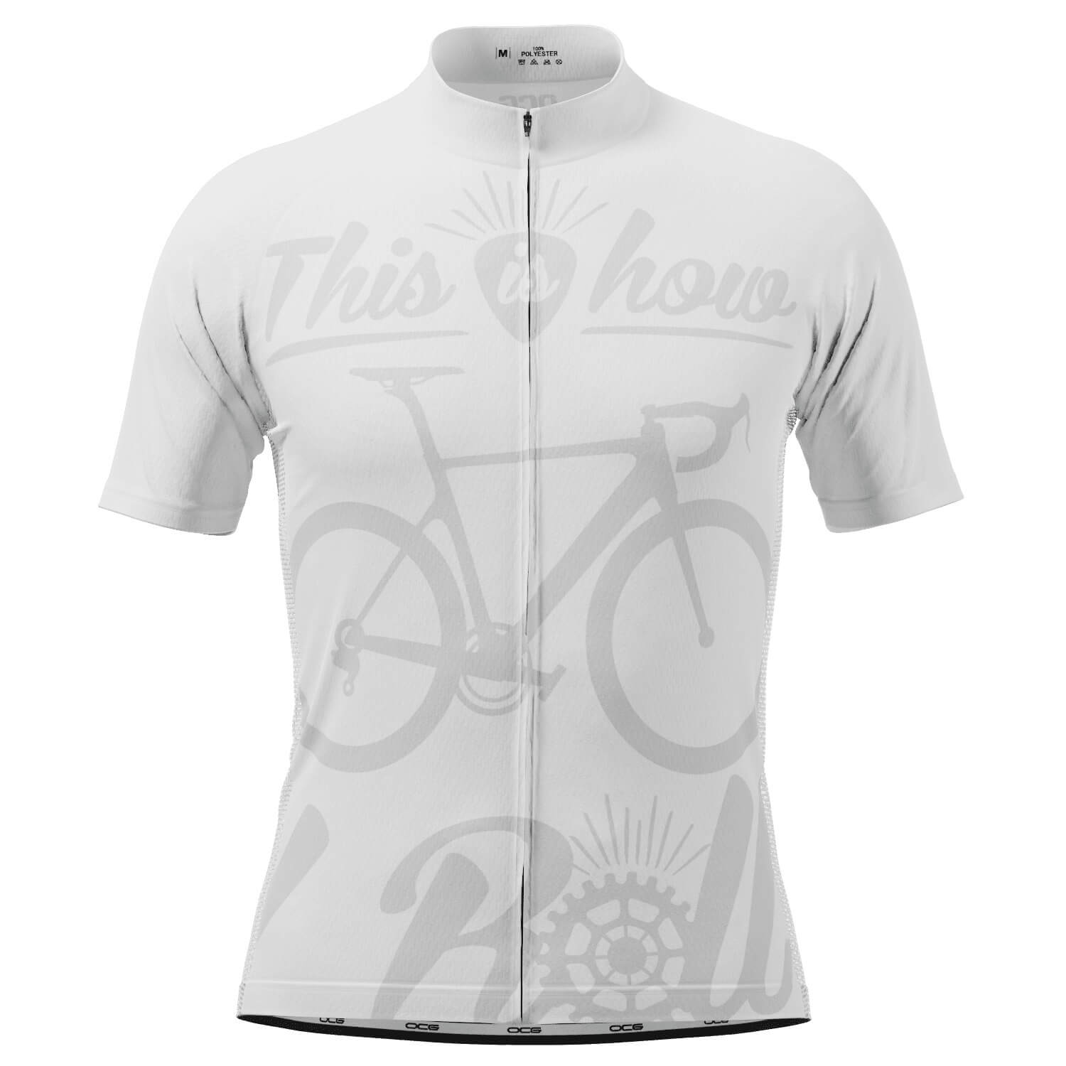 Men's This is How I Roll Short Sleeve Cycling Jersey