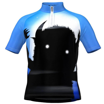 Kid's Scary Monster Short Sleeve Cycling Jersey-OCG Kids-Online Cycling Gear Australia