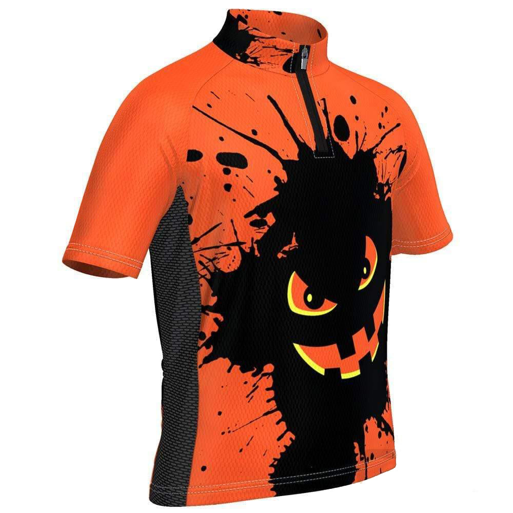 LDL Kids Monster Splat Short Sleeve Cycling Jersey