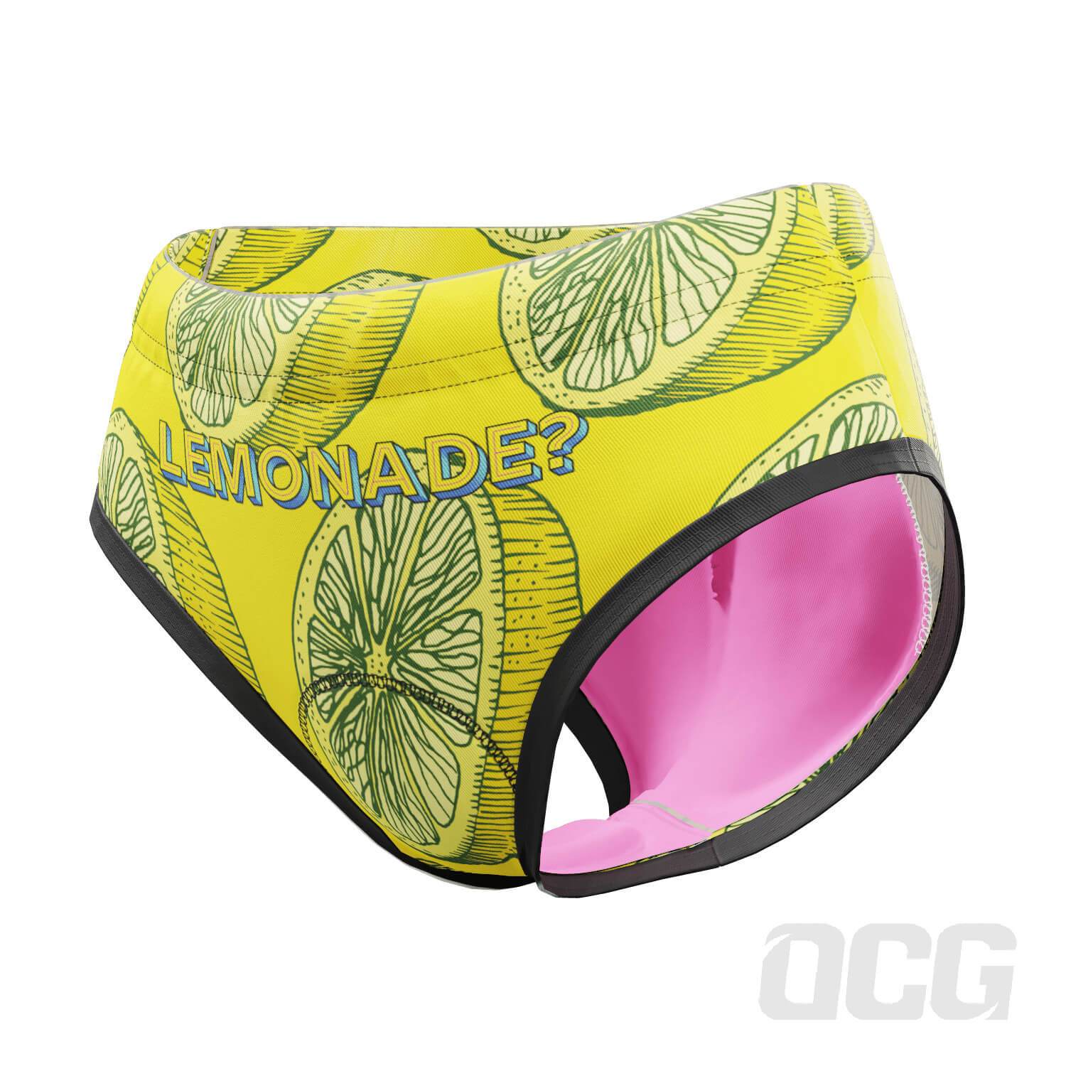 Women's Lemonade Gel Padded Cycling Underwear