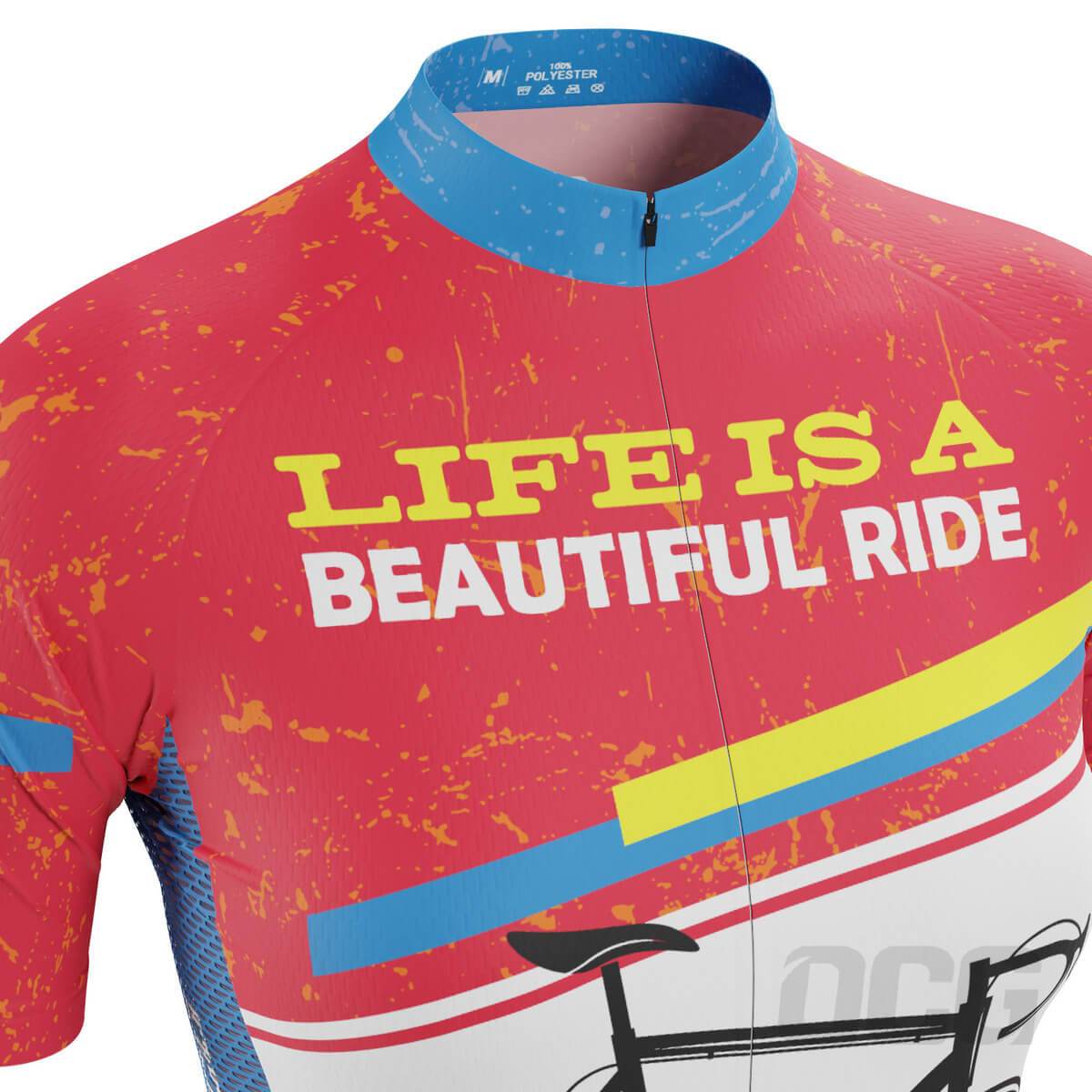 Women's Life is a Beautiful Ride 2 Piece Cycling Kit