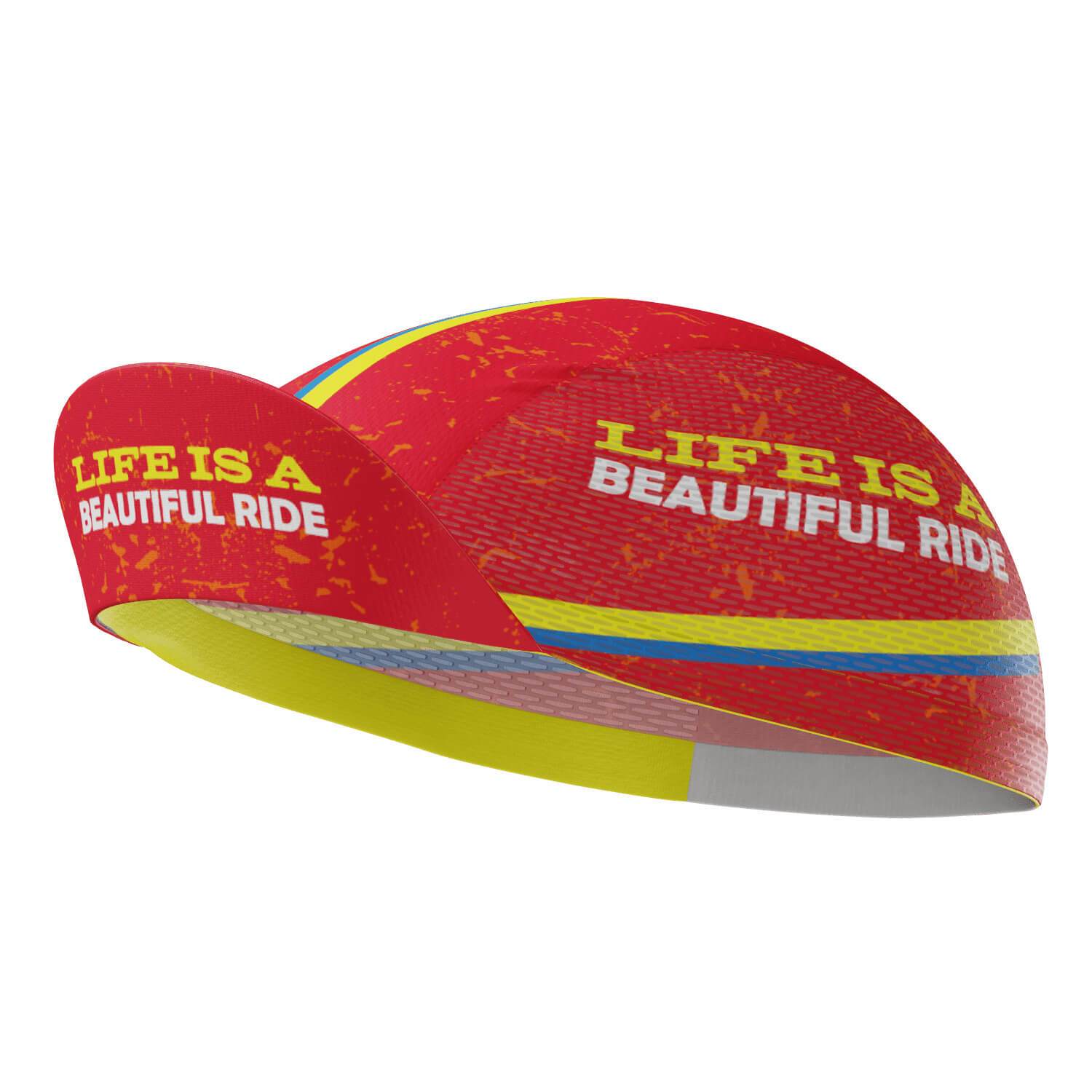 Unisex Life is a Beautiful Ride Quick-Dry Cycling Cap
