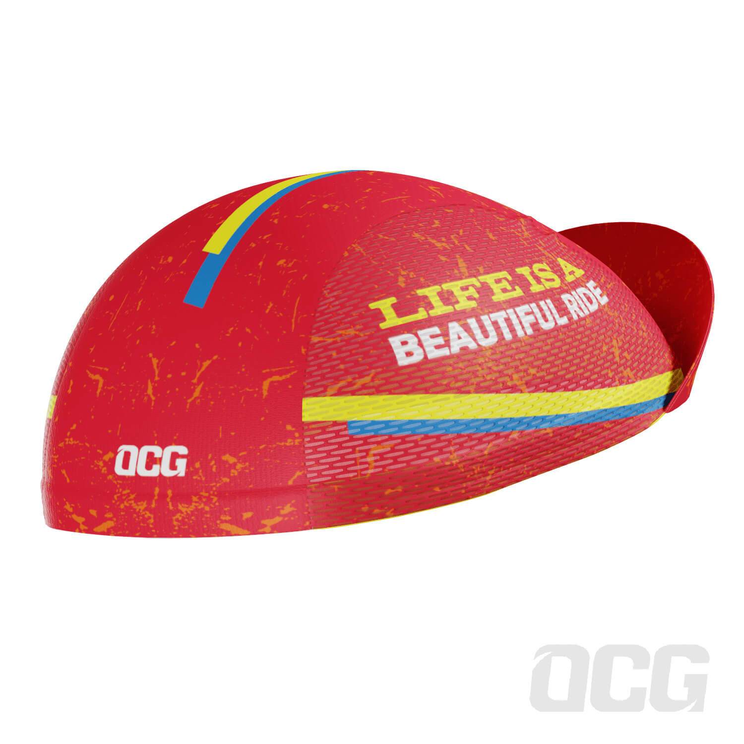 Unisex Life is a Beautiful Ride Quick-Dry Cycling Cap