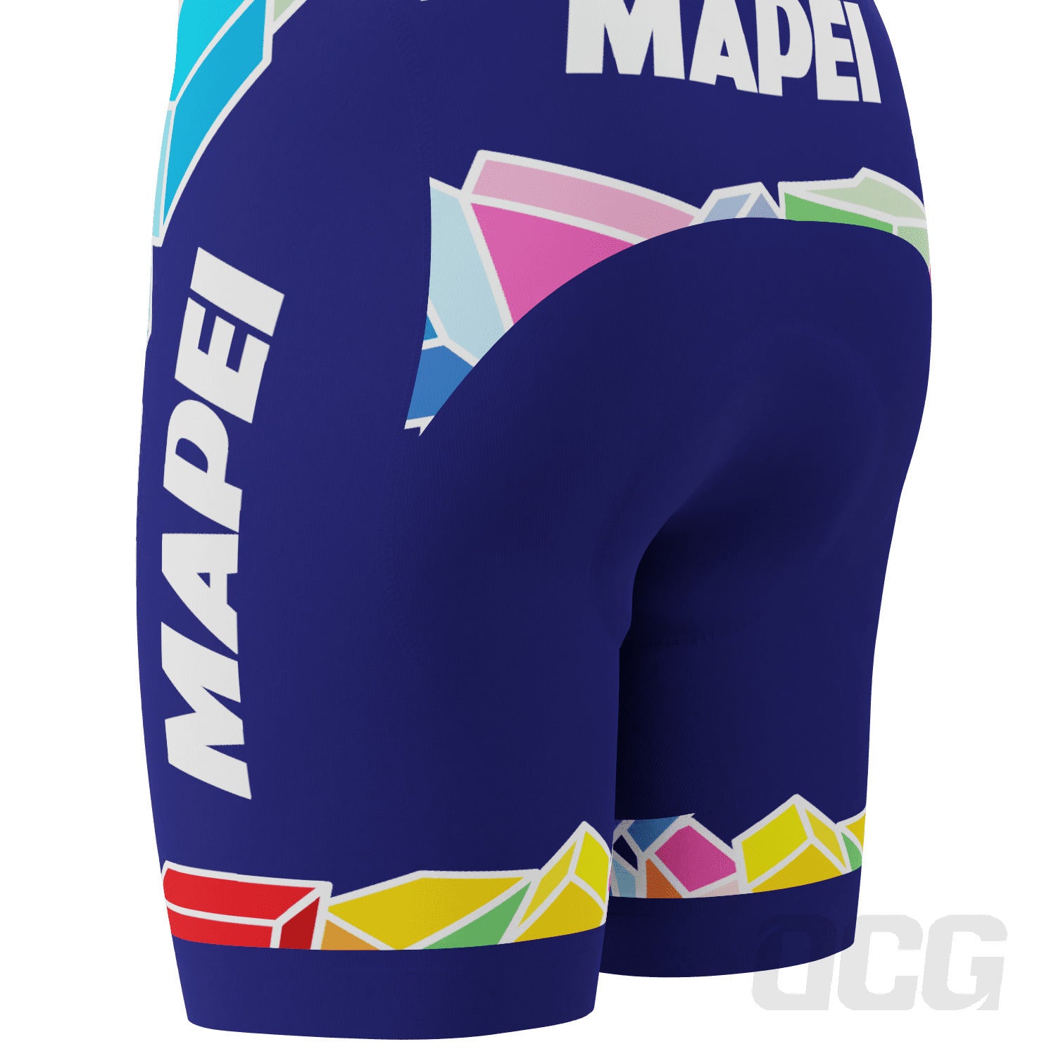 Men's Mapei Retro Classic  Gel Padded Cycling Bib