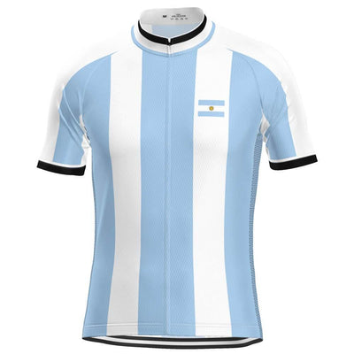 Men's Argentina Flag National Pro Cycling Jersey-OCG Originals-Online Cycling Gear Australia