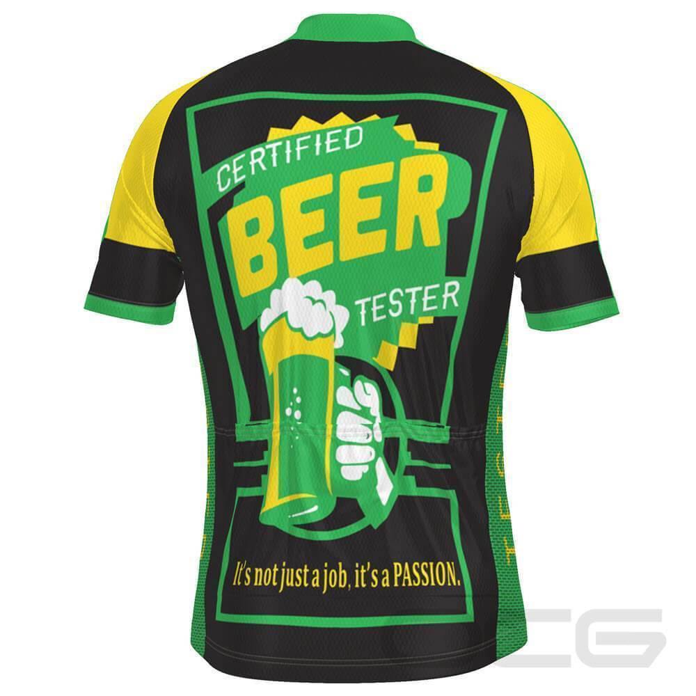 Men's Aussie Certified Beer Tester Cycling Jersey-Online Cycling Gear Australia-Online Cycling Gear Australia