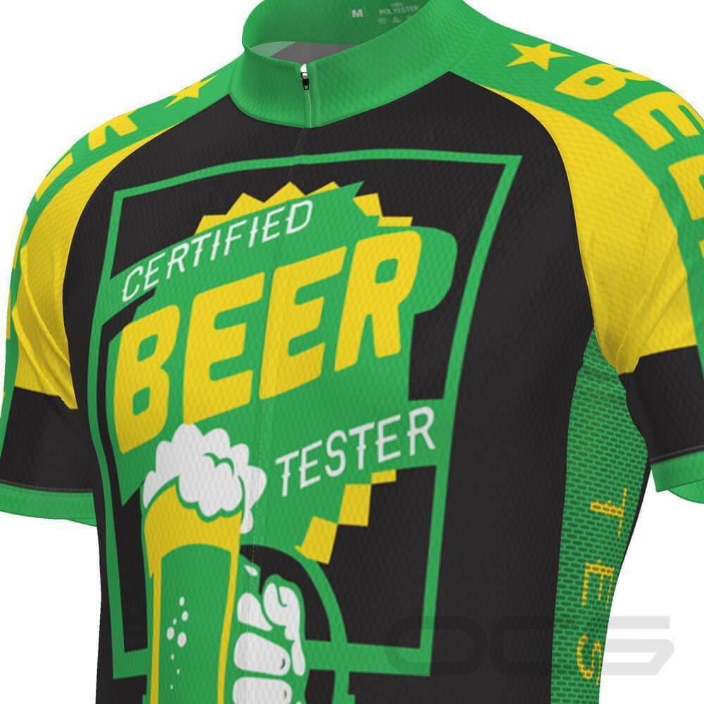Men's Aussie Certified Beer Tester Cycling Jersey-Online Cycling Gear Australia-Online Cycling Gear Australia