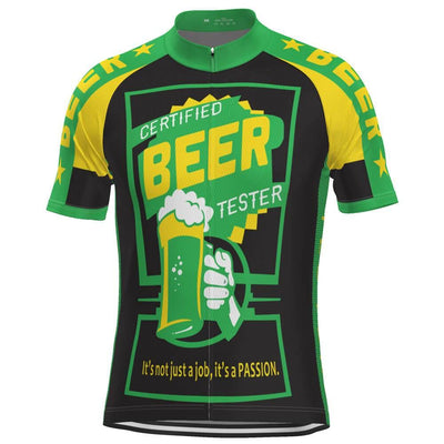 Men's Aussie Certified Beer Tester Cycling Jersey-Online Cycling Gear Australia-Online Cycling Gear Australia