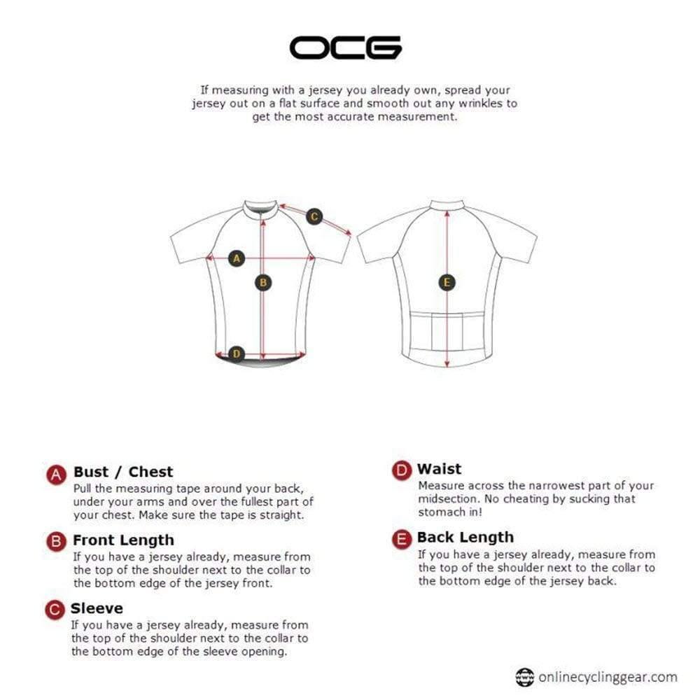 Men's Australian Flag Southern Cross Short Sleeve Cycling Jersey-OCG Originals-Online Cycling Gear Australia