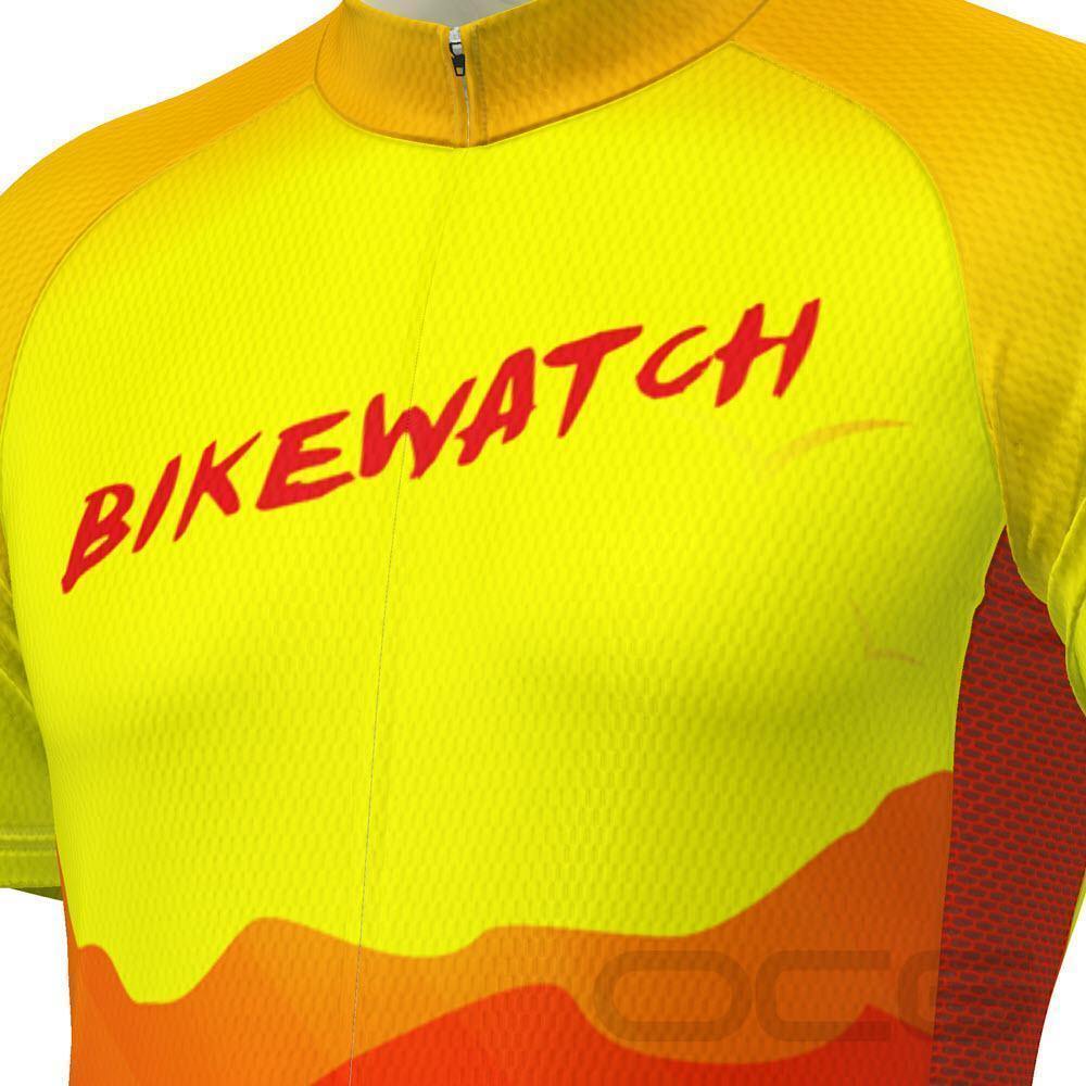 Men's Bikewatch Short Sleeve Cycling Jersey-OCG Originals-Online Cycling Gear Australia