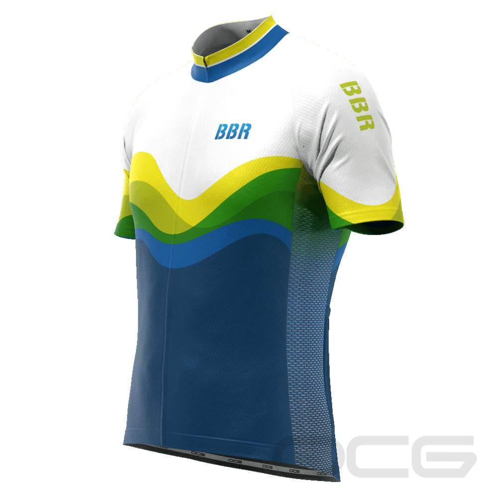 Men's Brisbane Bike Rides Short Sleeve Cycling Jersey-OCG Originals-Online Cycling Gear Australia
