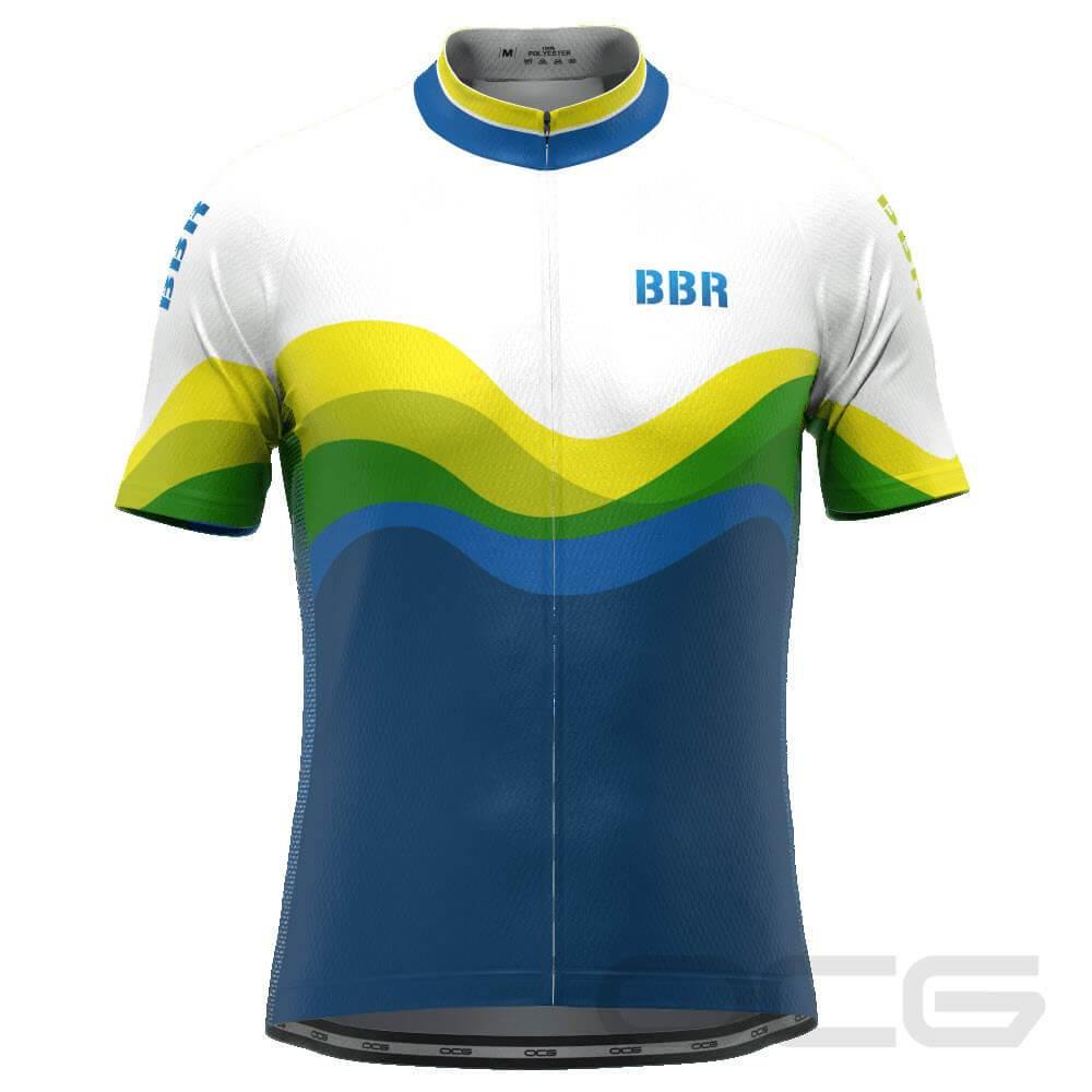 Men's Brisbane Bike Rides Short Sleeve Cycling Jersey-OCG Originals-Online Cycling Gear Australia
