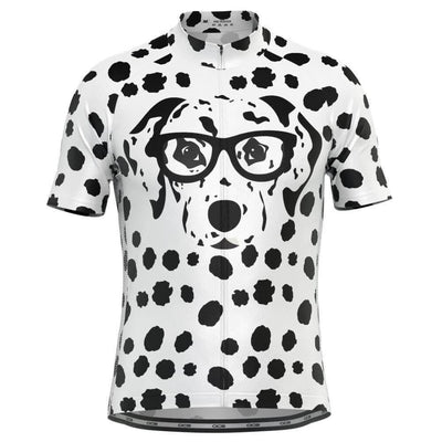 Men's Dalmatian Dog Short Sleeve Cycling Jersey-OCG Originals-Online Cycling Gear Australia