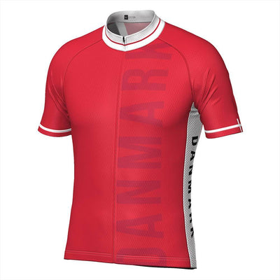 Men's Denmark National Pro Cycling Jersey-OCG Originals-Online Cycling Gear Australia