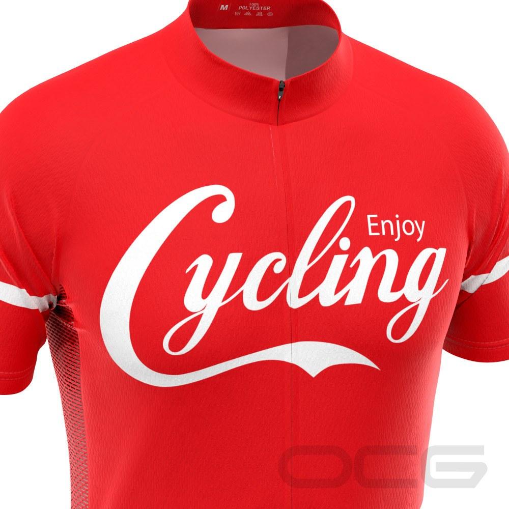 Men's Enjoy Cycling Short Sleeve Cycling Jersey-OCG Originals-Online Cycling Gear Australia