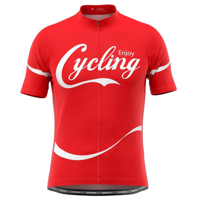 Men's Enjoy Cycling Short Sleeve Cycling Jersey-OCG Originals-Online Cycling Gear Australia