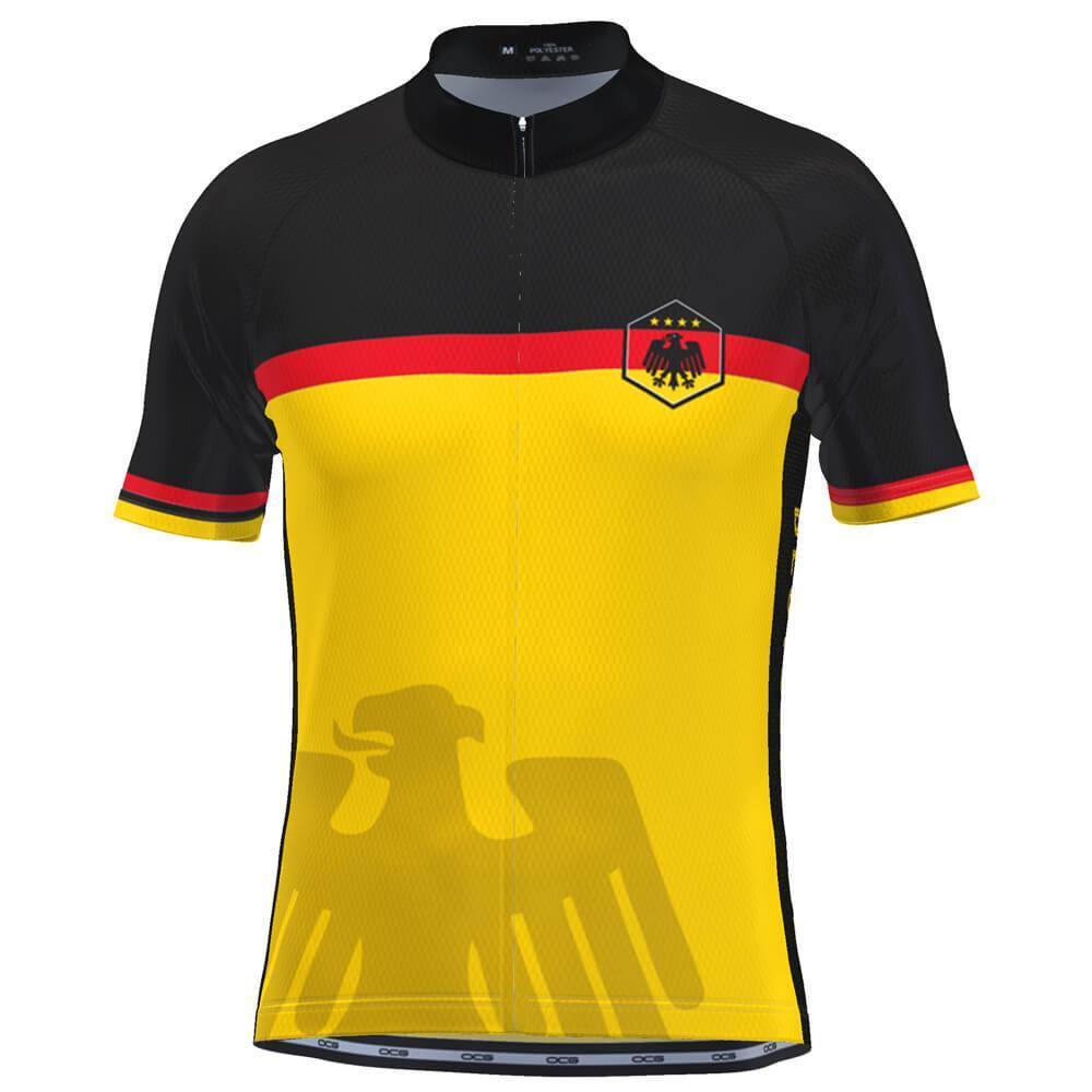 Men's Germany Deutschland National Flag Short Sleeve Cycling Jersey – Online Cycling Gear Australia