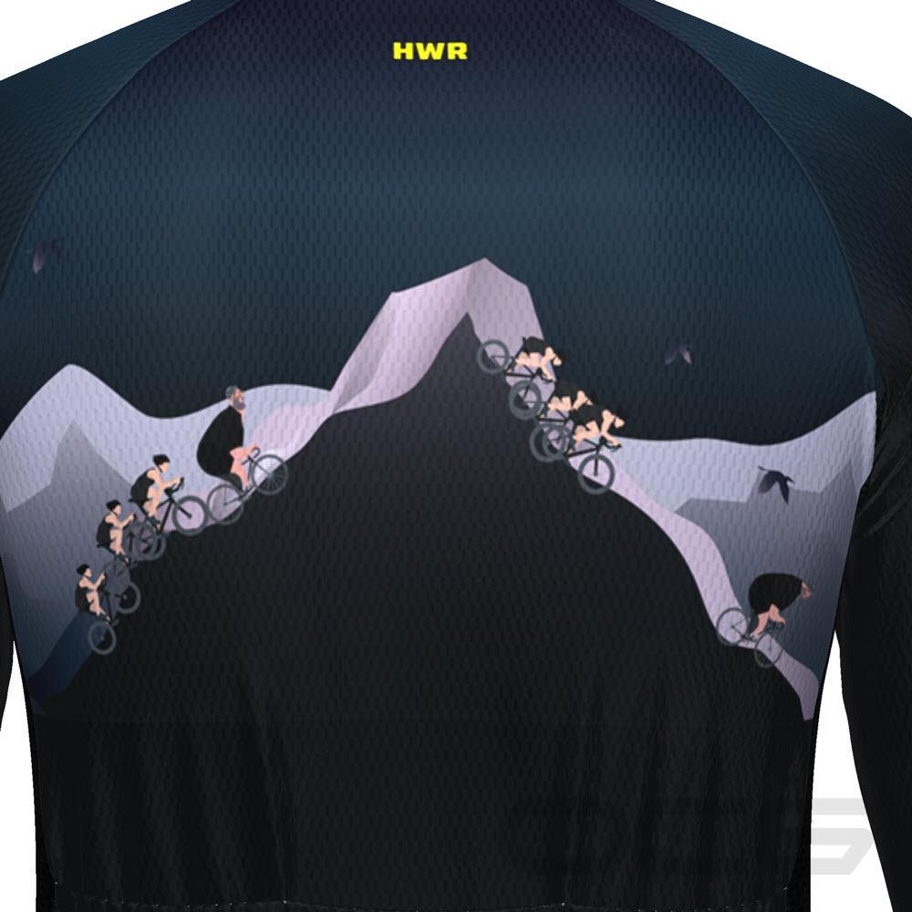 Men's Heavy Weight Racing Gravity Long Sleeve Cycling Jersey-OCG Originals-Online Cycling Gear Australia