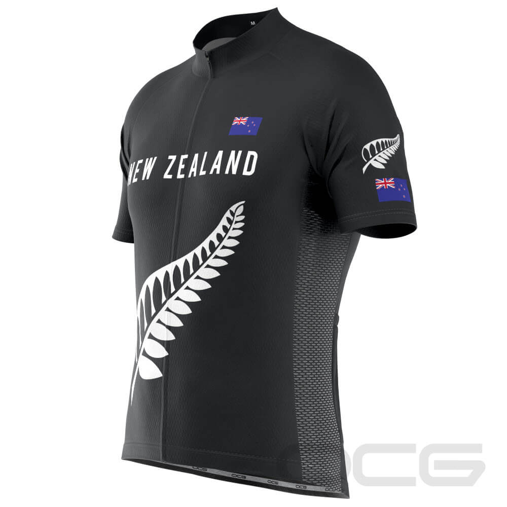 Men's New Zealand Silver Fern Pro Cycling Jersey-Online Cycling Gear Australia-Online Cycling Gear Australia