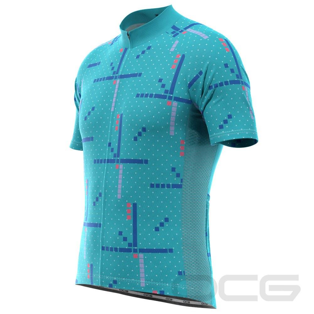 Men's PDX Terminal Carpet Short Sleeve Cycling Jersey-OCG Originals-Online Cycling Gear Australia