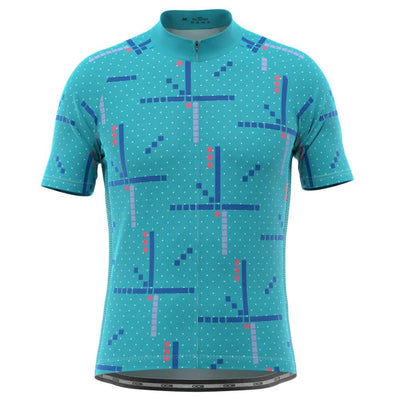 Men's PDX Terminal Carpet Short Sleeve Cycling Jersey-OCG Originals-Online Cycling Gear Australia