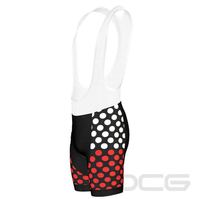 Men's Polka Dot Pro-Band Cycling Bib-OCG Originals-Online Cycling Gear Australia