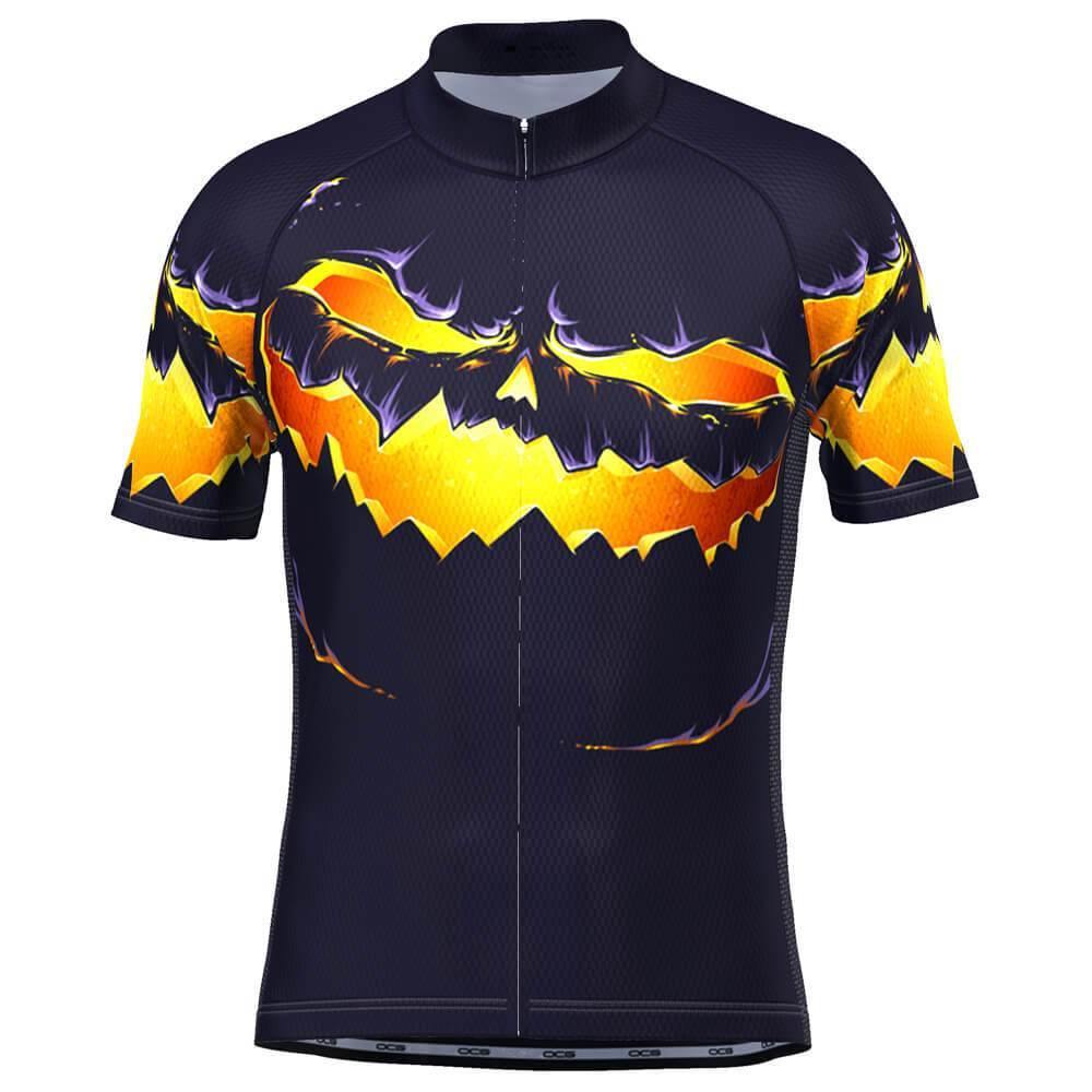 Men's Purple Pumpkin Eater Short Sleeve Cycling Jersey-OCG Originals-Online Cycling Gear Australia