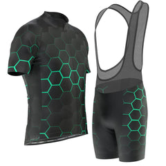 Men's Radioactive 2 Piece Cycling Kit