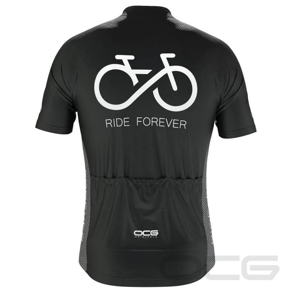 Men's Ride Forever Infinity Short Sleeve Cycling Jersey-OCG Originals-Online Cycling Gear Australia