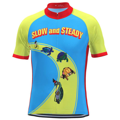 Men's Slow and Steady Wins The Race Cycling Jersey-Online Cycling Gear Australia-Online Cycling Gear Australia
