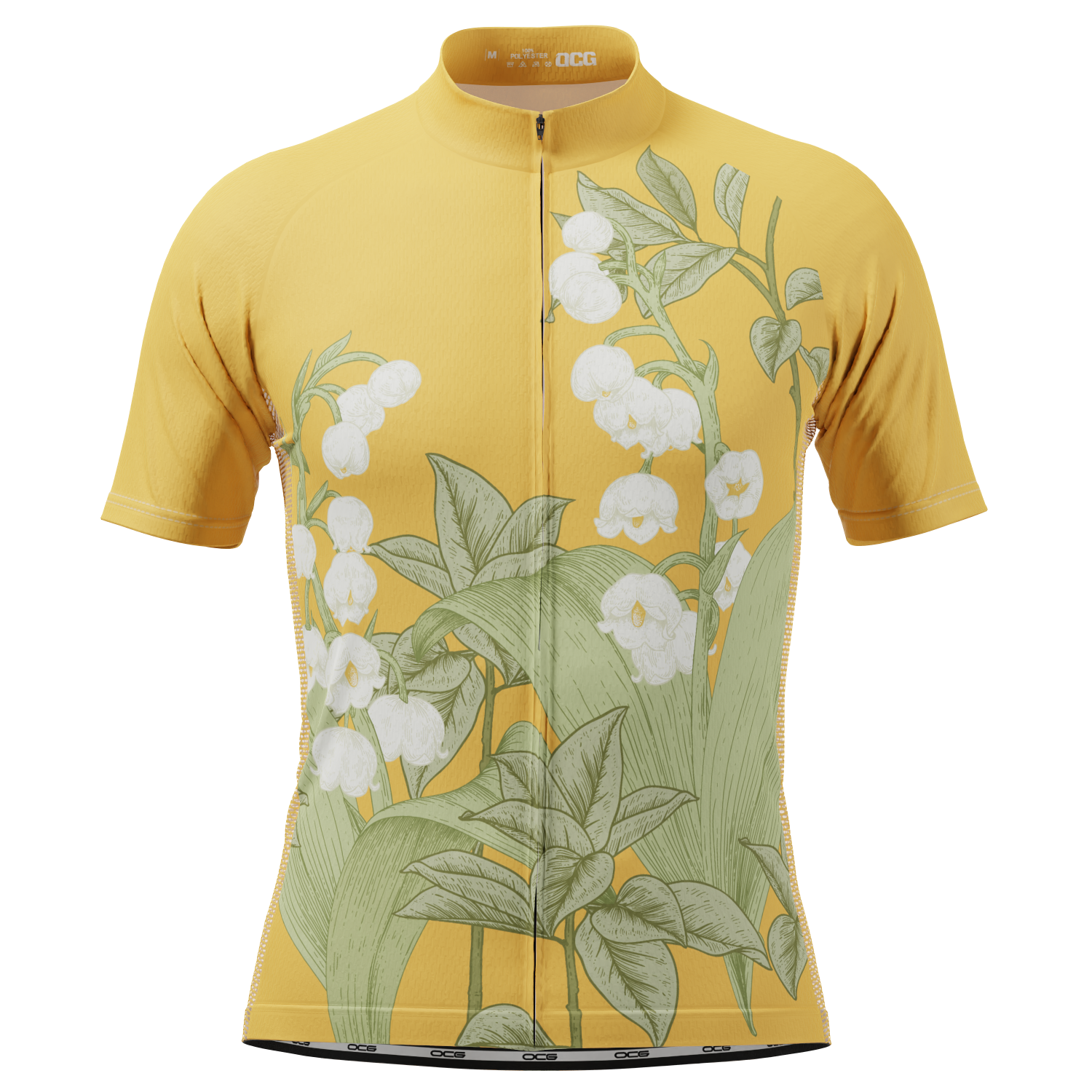 Men's Foliage Short Sleeve Cycling Jersey